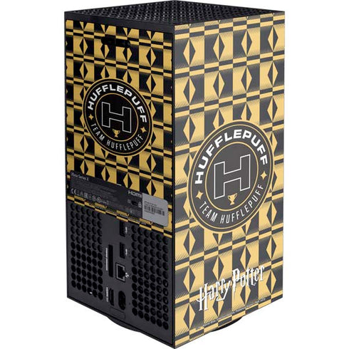 Wizarding Worlds Harry Potter Team Hufflepuff XBox Series X Digital Edition Console Skin